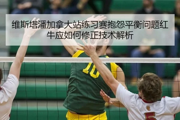 维斯塔潘加拿大站练习赛抱怨平衡问题红牛应如何修正技术解析